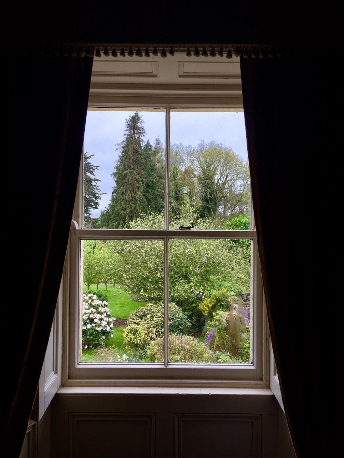 Clone Country House Aughrim Exteriör bild The view from the window of the room where the first meeting of the RSPB was held